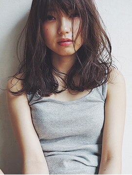 セラ ヘアデザイン(SELAh) 大人の為の大人かわいいセミウェットスタイル＊エフォートレス