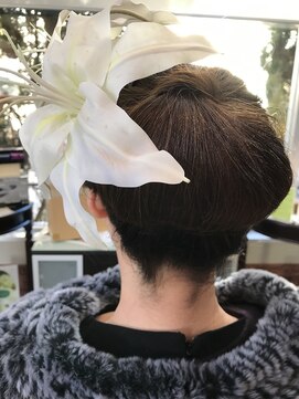 ブルーラグーン 成人式ヘアー