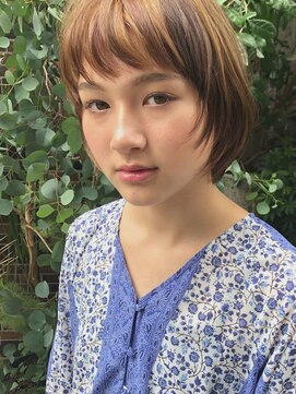 サン 白金台(SUN) 大人可愛いショートボブスタイル