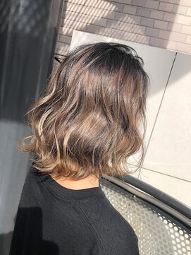 ジゼル(gisele) バックコームグラデーション