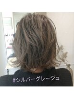 ファイブボックスヘアー 広島(five vox hair)&nbsp;シルバーグレージュ