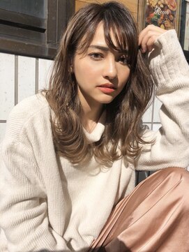 シュリット 溝の口(schritt) 透けバング 透明感グラデーションカラー mutsuki