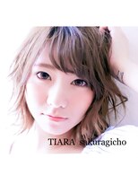 ティアラ 桜木町(TIARA) Photo shooting~外ハネひし形ボブ毛先パーマことりベージュ春