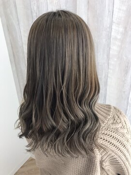 シエル 藤沢店(CIEL) グラデーションカラー×アディクシー×シルバーグレージュ