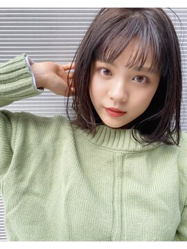 ジゼル(GiseL) 【GiseL】シースルーナチュラルボブ