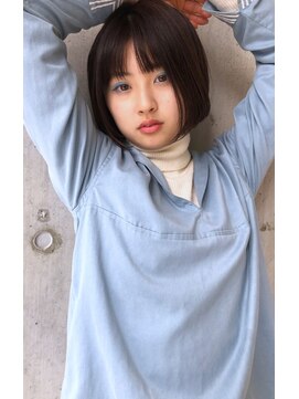 バロンフェム(baLon.fem) Ai Honda /ニュアンス暗髪ミニボプ