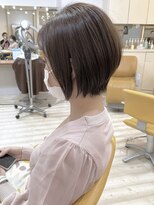 モリオ フロム ロンドン 成増店 【morio成増/米村】前下がりショート/カラー