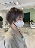 アッシュベージュ/ショート/氏川洸希/多摩センター
