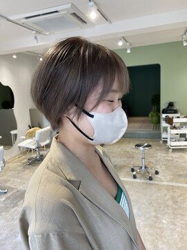 サビィ(Sabby) アッシュベージュ/ショート/氏川洸希/多摩センター