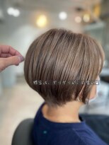 クラッチバイシオンアグリゲイト(CLUTCH by Zi-on aggregate)&nbsp;★ハイトーンショート/グレージュアッシュ★