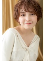 カバーヘア ブリス 大宮西口(COVER HAIR bliss) 大人ガーリーカッパーブラウンウルフマッシュZ大宮20代30代40代