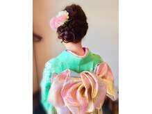 ヴァンベール フロンジュ ヘアメイク(vent vert frange hair make)