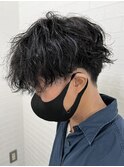 波巻き×ツイストスパイラルパーマショート