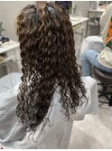ハードロングスパイラルパーマ