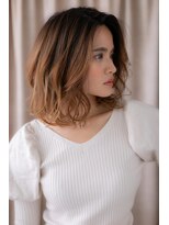 カバーヘア イヴ 戸頭店(COVER HAIR EVE) 外国人風カラーバリアージュ逆グラデーションZ戸頭10代20代30代