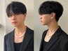 【韓国風マッシュ】メンズカット+ダウンパーマ ￥14,000（表参道/韓国/メンズ