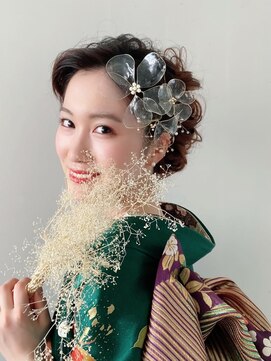 着付けヘアセット専門店 ウィズ(With) ゆるふわアップ