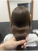 ブリーチなしベージュ