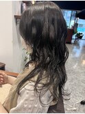 【graphy札幌 本間彩佳】 パーマ風顔回りレイヤー