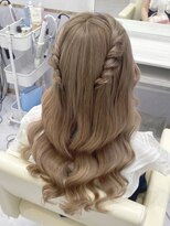 ヘアセットアリエス(aries)&nbsp;ねじりハーフツイン