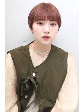 カグヤヒメ ドゥイ(kaguyahime doui) 暖色カラー×コンパクトマッシュショート