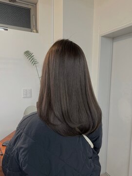 ファルベ(Farbe) 髪質改善/セミディ/シアーカラー/ダークアッシュ/魅力倍増カール