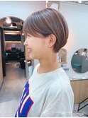 地毛風カラー/ナチュラルレイヤーカット/ショートボブ[船橋]
