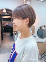 シビバイレボ(CIBI by revo)&nbsp;地毛風カラー/ナチュラルレイヤーカット/ショートボブ[船橋]