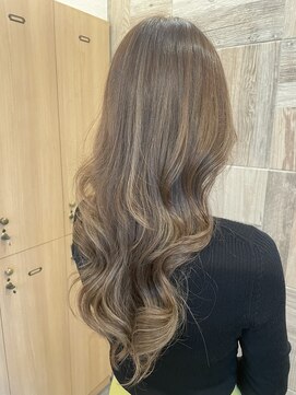 エルバイシオン(aile by sion) ロングレイヤー×ハイライト