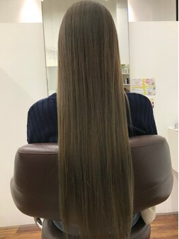アミックス ヘアワークス 山口店(AMIX hair works)の写真/乾燥&ダメージを徹底ケア！モチの良さは髪質でキマる♪あなたの未来の髪を守るヘアケアをしませんか？