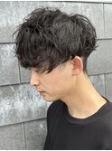 メンズマッシュシャドウパーマスパイラルパーマニュアンスパーマ