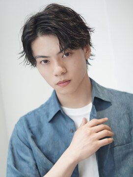 ネオリーブアーチ 武蔵小山店(Neolive arch) 武蔵小山韓国マッシュブルーブラックスペインカール無造作パーマ