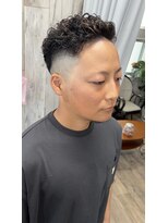 アバディブロス(Abadi Bros)&nbsp;極道パーマ×ハイライト