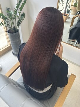 ミリ 奈良店(mm) レッドブラウン/暖色ブラウン/髪質改善トリートメント