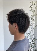 ツイストパーマツイストスパイラルパーマスパイキーショート