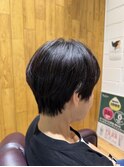 黒髪ショート