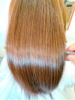アルベロ(Albero)の写真/毛先まで潤う感動レベルの手触りでリピーター続出。自分史上最高のうるツヤ髪にあなたもなりませんか？