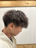 アメラボ(AmeLab)&nbsp;刈り上げマッシュ/ハードパーマ/ツイストスパイラルパーマ