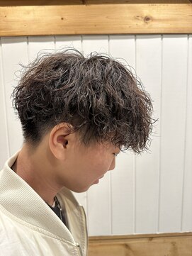 アメラボ(AmeLab) 刈り上げマッシュ/ハードパーマ/ツイストスパイラルパーマ