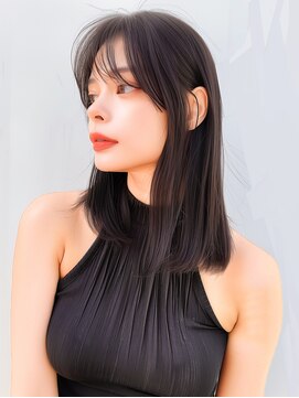 ラベスト キョウト(LOVEST) 外はねボブ/暗髪/艶髪/レイヤーボブ/内巻きボブ