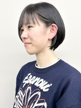 モリオ(morio) -耳かけショートボブ前下がりショートボブくびれショートひし形2