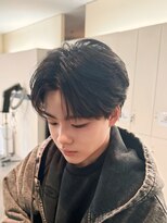 バース 梅田中崎町店(BIRTH) ニュアンスパーマ　コンマバング　センターパート