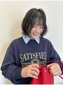 ボブパーマ/顔周りカット