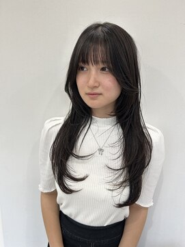 ハピネス 西大寺店(Happiness) レイヤーカット ハイレイヤー 顔まわりレイヤー