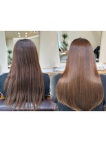 タイニー(Tiny)&nbsp;縮毛矯正beforeafter