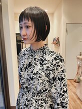ヘアー テクニカ(hair Technica)&nbsp;【広瀬】顔周りが可愛い切りっぱなしボブ♪
