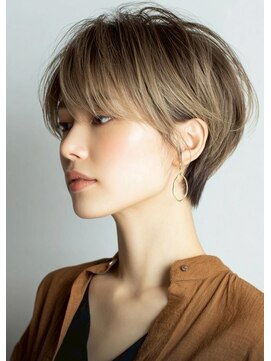 ハーツ(Heart's) ◇大人可愛い20代30代40代50代前下がりショートボブ丸みショート