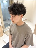 【HOSSY】メンズパーマ_シャドウパーマ