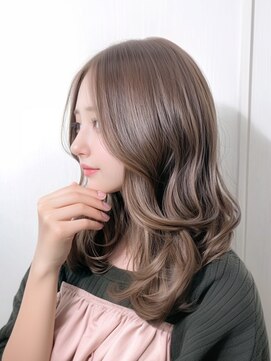 ムーン 仙台一番町店(OON) ハッシュカット/レイヤーボブ/カシスレッド/ピンクブラウン