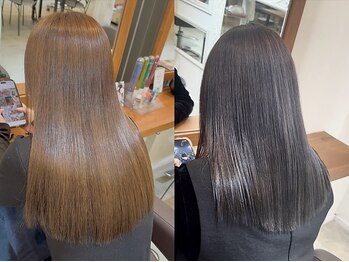 シャンプーハット(SHAMPOO HAT)の写真/【つい触れてみたくなる!!】SHAMPOOHATこだわりの柔らかな手触り、ナチュラルな仕上がりを実感♪